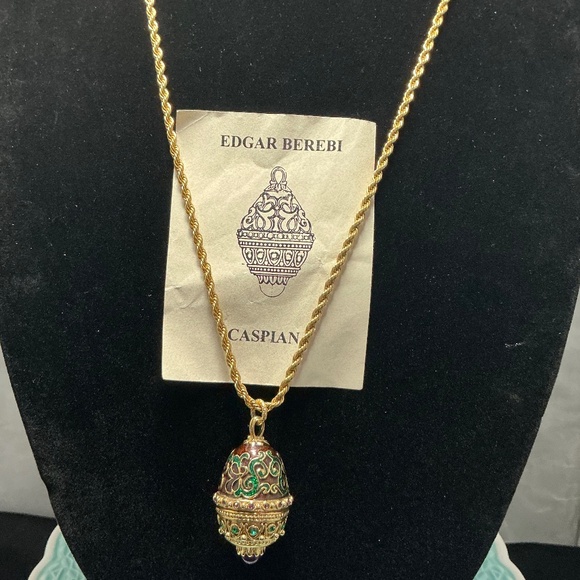 Edgar Berebi "Caspian" Limited Edition Pendant Necklace - Picture 1 of 8